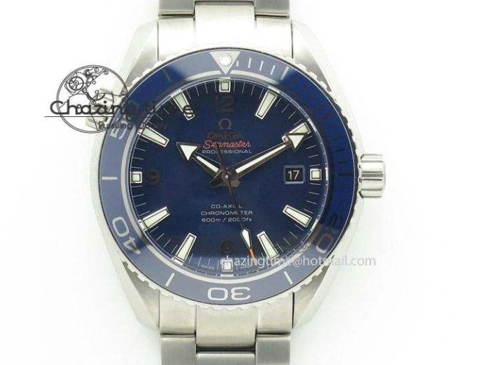 0521 Unisex Seamaster 300M 007 Platinum VSF 1:1 Best Edition Gray Dial on SS Bracelet A 7826